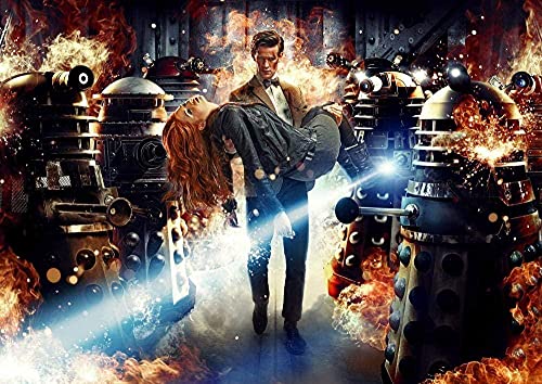 Puzzles für Erwachsene 1000 Teile Doctor Who Puzzles für Kinder Lernspielzeug Intellektuelles Spiel Geschenk 50x70cm von LNTYW