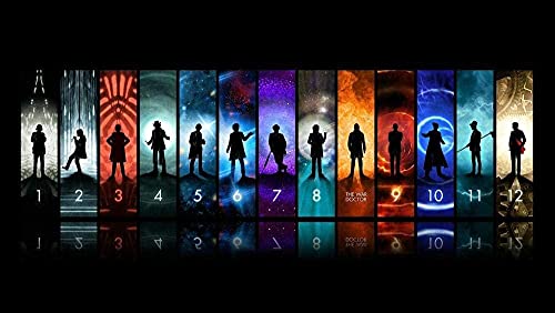 Puzzles für Erwachsene 1000 Teile Doctor Who Puzzles für Kinder Lernspielzeug Intellektuelles Spiel Geschenk 50x70cm von LNTYW