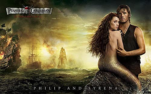 Puzzles für Erwachsene 1000 Teile Fluch der Karibik Filmpuzzles für Kinder Lernspielzeug Intellektuelles Spiel Geschenk Teens DIY Home Entertainment26x38cm von LNTYW