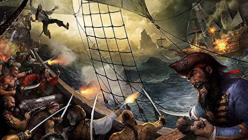 Puzzles für Erwachsene 1000 Teile Fluch der Karibik Filmpuzzles für Kinder Lernspielzeug Intellektuelles Spiel Geschenk Teens DIY Home Entertainment38x52cm Puzzles für Erwachsene 1000 Teile Fluch der Karibik Filmpuzzles für Kinder Lernspielzeug Intellektuelles Spiel Geschenk Teens DIY Home Entertainment38x52cm von LNTYW