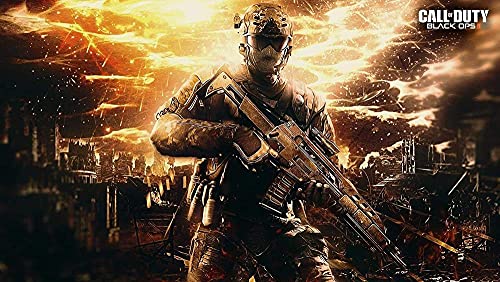 Puzzles für Erwachsene 1000 Teile Spiel Call Duty Ghosts Puzzles für Kinder Lernspielzeug Intellektuelles Spiel Geschenk Teens DIY Home Entertainment38x52cm von LNTYW