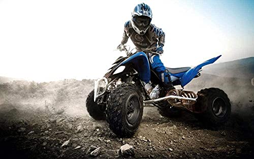 Puzzles für Erwachsene 1000 Teile Vierrad-Motorrad Puzzles für Kinder Lernspielzeug Intellektuelles Spiel Geschenk Teens DIY Home Entertainment Spielzeug26x38cm von LNTYW