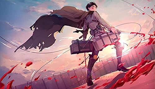 Puzzles für Erwachsene 2000 Teile Anime Attack On Titan Puzzles für Kinder Lernspielzeug Intellektuelles Spiel Geschenk Teens DIY Home Entertainment70x100cm von LNTYW