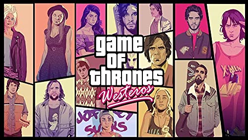Puzzles für Erwachsene 2000 Teile Game of Thrones Puzzles für Kinder Lernspielzeug Intellektuelles Spiel Geschenk 70x100cm von LNTYW