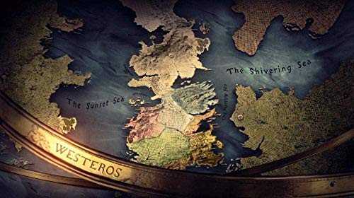 Puzzles für Erwachsene 2000 Teile Game of Thrones Puzzles für Kinder Lernspielzeug Intellektuelles Spiel Geschenk 70x100cm von LNTYW
