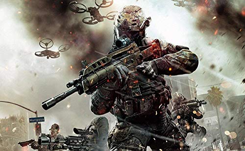 Puzzles für Erwachsene 2000 Teile Spiel Call Duty Ghosts Puzzles für Kinder Lernspielzeug Intellektuelles Spiel Geschenk Teens DIY Home Entertainment70x100cm von LNTYW