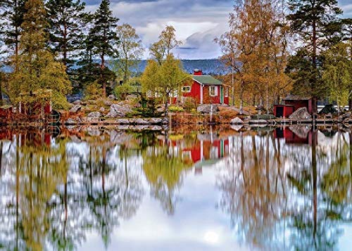 Schweden 2000 Stück Verdicktes großes Puzzle Kindergeburtstagsgeschenke 70x100cm von LNTYW