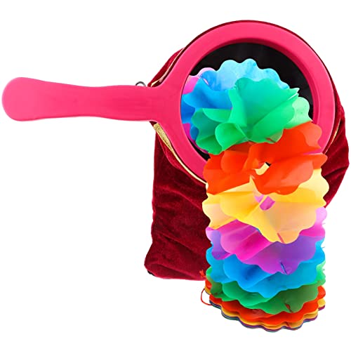LOCOLO Magische Tasche Zauberbeutel mit Tragegriff, Tasche für Zaubertricks mit Magic Change Flower Magic Change Bag Drehgriff lässt Dinge erscheinen Magic Trick Prop Tricks Bag LOCOLO Magische Tasche Zauberbeutel mit Tragegriff, Tasche für Zaubertricks mit Magic Change Flower Magic Change Bag Drehgriff lässt Dinge erscheinen Magic Trick Prop Tricks Bag von LOCOLO