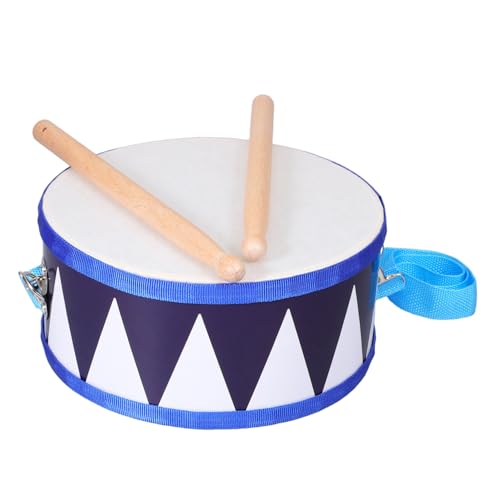 LOEFLIFA Orff Schlaginstrument Set Handtrommel mit Sticks Musikinstrument für Schule Bühne Anfänger Robust Langlebig Vielseitig Einsetzbar Blau von LOEFLIFA