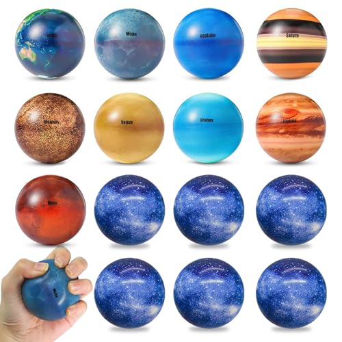 15 Stück Planeten Mini Softbälle,6.3CM Sonnensystem Antistressball,Mini Schaumstoffbälle,Mini Schaum Stressabbau Bälle,Stressabbau Spielzeug,Anti Stress Spielzeug Bälle,Squeeze Bälle für Kinder 15 Stück Planeten Mini Softbälle,6.3CM Sonnensystem Antistressball,Mini Schaumstoffbälle,Mini Schaum Stressabbau Bälle,Stressabbau Spielzeug,Anti Stress Spielzeug Bälle,Squeeze Bälle für Kinder von LOEPENLE