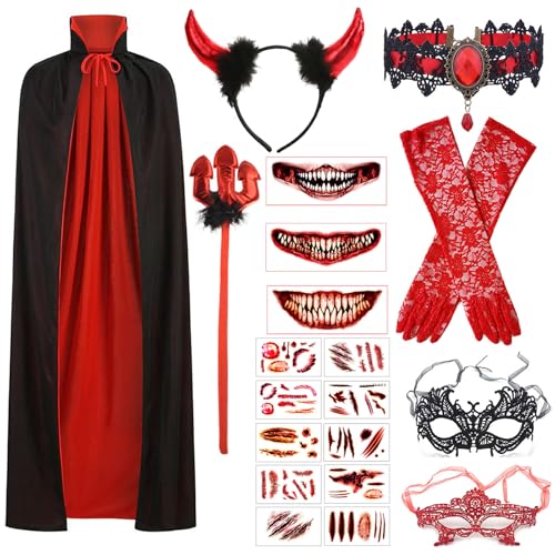 Halloween Teufel Kostüm Damen,Vampir Kostüm Damen,Halloween Kostüm Damen Teufel,Teufel Umhang,Teufelskostüm für Damen,Halloween Vampir Kostüm,Halloween Kostüm Damen für Mottoparty Cosplay,Karneval Halloween Teufel Kostüm Damen,Vampir Kostüm Damen,Halloween Kostüm Damen Teufel,Teufel Umhang,Teufelskostüm für Damen,Halloween Vampir Kostüm,Halloween Kostüm Damen für Mottoparty Cosplay,Karneval von LOEPENLE
