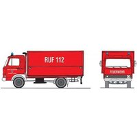 LOEWE 4023 H0 Magirus Deutz "Zeta" 90 M 5 - Gerätewagen Öl, FW Oberursel von LOEWE MODELLBAHNZUBEHÖR