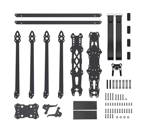 LOFLRCFE 10-Zoll-Kohlefaser-Drohnenrahmen Langlebiges FPV-Chassis von LOFLRCFE