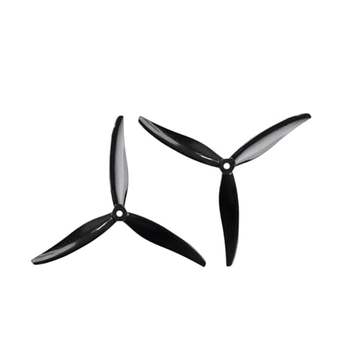 LOFLRCFE 7035 7 Zoll 3-Blatt-Propeller for S-ot FPV T-RIC(7035 White 1Pair) von LOFLRCFE