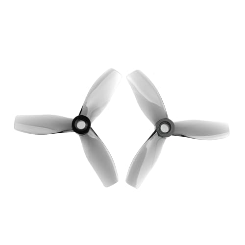 LOFLRCFE D76mm X3 3 Zoll Propeller (2CW+2CCW) Grau for FPV-Drohne von LOFLRCFE