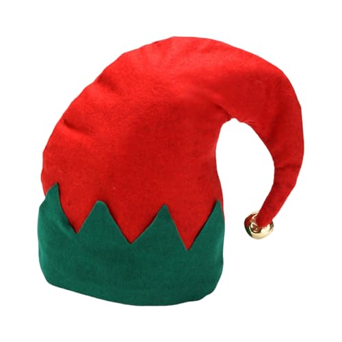 LOFOTU Festlicher Elfenhut, Weihnachtshut, Florhaube, Urlaub, Kobold, fröhliche Streetwear, Blingbling-Kappen, Kindermütze, Weihnachten LOFOTU Festlicher Elfenhut, Weihnachtshut, Florhaube, Urlaub, Kobold, fröhliche Streetwear, Blingbling-Kappen, Kindermütze, Weihnachten von LOFOTU