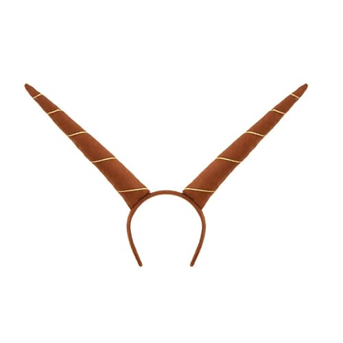 LOFOTU Make-up-Stirnbänder, bequemer Stoff, Hörner, schwarze Ohren, Stirnbänder für Cosplay-Veranstaltungen von LOFOTU