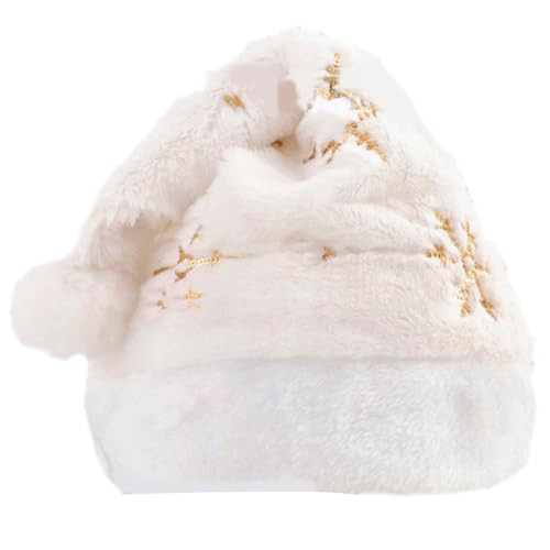 LOFOTU Schneeflocken-Weihnachtsmannmütze, Weihnachtsflor, Motorhaube, Urlaub, Kobold, fröhliche Streetwear, glitzernde Schneeflocke, Kindermütze, Weihnachten LOFOTU Schneeflocken-Weihnachtsmannmütze, Weihnachtsflor, Motorhaube, Urlaub, Kobold, fröhliche Streetwear, glitzernde Schneeflocke, Kindermütze, Weihnachten von LOFOTU