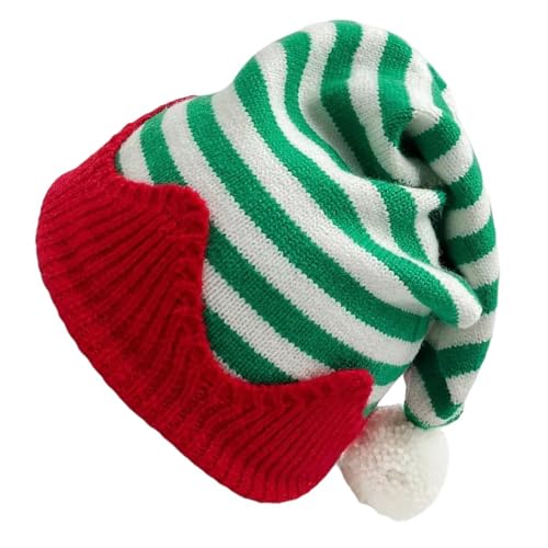 LOFOTU Verschmitzte Weihnachtselfen-Kopfbedeckung mit Pompons für die Feiertage, bunte Outfits für Cosplay, Weihnachtsmann-Helfer LOFOTU Verschmitzte Weihnachtselfen-Kopfbedeckung mit Pompons für die Feiertage, bunte Outfits für Cosplay, Weihnachtsmann-Helfer von LOFOTU