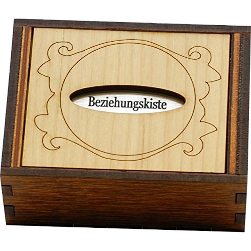 Beziehungskiste - Geheimbox aus Holz - Schwierigkeitsgrad 4/6 Extrem - Jean-Claude Constantin Beziehungskiste - Geheimbox aus Holz - Schwierigkeitsgrad 4/6 Extrem - Jean-Claude Constantin von LOGICA GIOCHI
