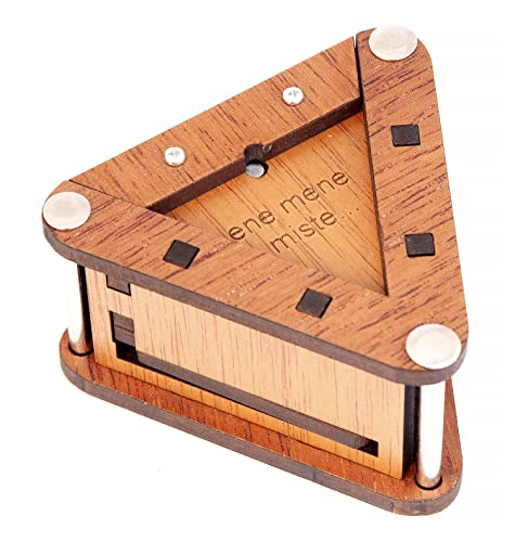 Ene Mene Miste – Geheimbox aus Holz – Schwierigkeitsgrad 3/6 Schwer – Jean-Claude Constantin Ene Mene Miste – Geheimbox aus Holz – Schwierigkeitsgrad 3/6 Schwer – Jean-Claude Constantin von LOGICA GIOCHI
