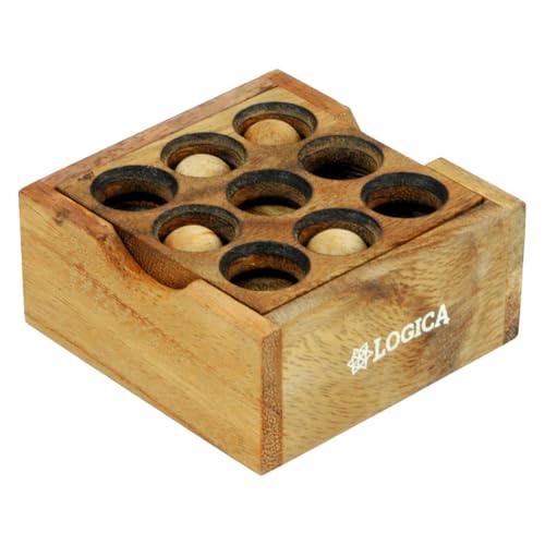 Logica Spiele Art. Die Perspektive - Denkspiel Aus Holz - Schwierigkeit 3/6 Schwierig - Packprobleme - Knobelspiel - Geduldspiel - Leonardo da Vinci Kollektion Logica Spiele Art. Die Perspektive - Denkspiel Aus Holz - Schwierigkeit 3/6 Schwierig - Packprobleme - Knobelspiel - Geduldspiel - Leonardo da Vinci Kollektion von LOGICA GIOCHI