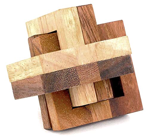 Logica Spiele Art. Vincianischer Knoten - 3D Denkspiel aus Holz - Schwierigkeit 5/6 Unglaublich - Knobelspiel - Geduldspiel - Leonardo da Vinci Kollektion Logica Spiele Art. Vincianischer Knoten - 3D Denkspiel aus Holz - Schwierigkeit 5/6 Unglaublich - Knobelspiel - Geduldspiel - Leonardo da Vinci Kollektion von LOGICA GIOCHI