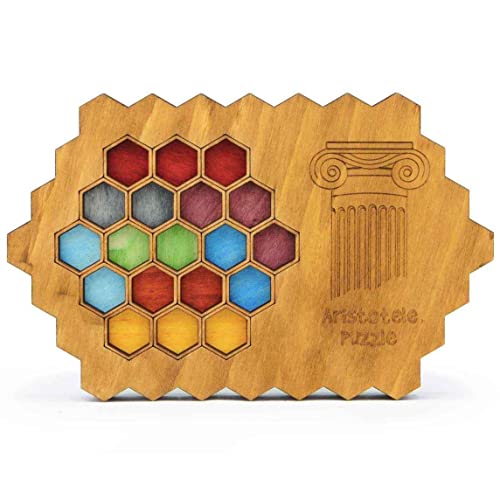 Logica Spiele Art. Aristoteles Puzzle - Puzzle aus Holz - Alle Schwierigkeiten - Serie Euclide von LOGICA GIOCHI