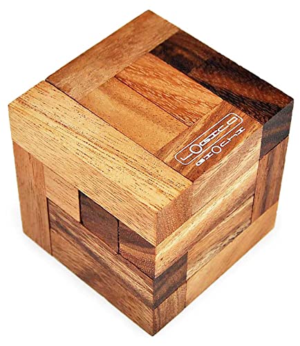 Logica Spiele Art. Der Vitruvianische Würfel - 3D-Knobelspiel aus Holz - Schwierigkeit 5/6 Unglaublich - Leonardo da Vinci Kollektion Logica Spiele Art. Der Vitruvianische Würfel - 3D-Knobelspiel aus Holz - Schwierigkeit 5/6 Unglaublich - Leonardo da Vinci Kollektion von LOGICA GIOCHI