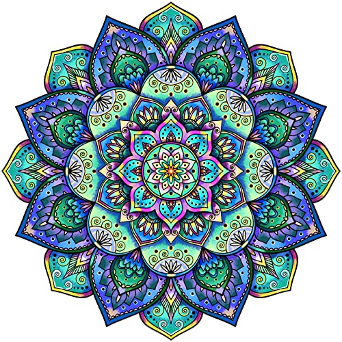Logica Giochi Art. Lotusblume - Mandala Puzzles - Holzpuzzle - innovative Formpuzzle - 27 x 27 cm - 118 Teile Logica Giochi Art. Lotusblume - Mandala Puzzles - Holzpuzzle - innovative Formpuzzle - 27 x 27 cm - 118 Teile von LOGICA GIOCHI