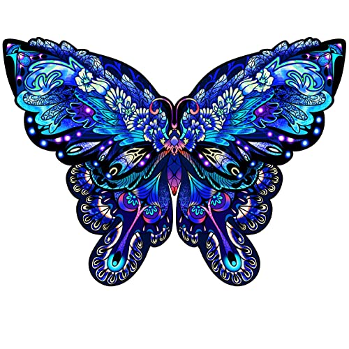 Logica Giochi Art. Schmetterling der Nacht - Mandala Puzzles - Holzpuzzle - Verrückte Formen - 28 x 20,4 cm - 110 Stück … Logica Giochi Art. Schmetterling der Nacht - Mandala Puzzles - Holzpuzzle - Verrückte Formen - 28 x 20,4 cm - 110 Stück … von LOGICA GIOCHI