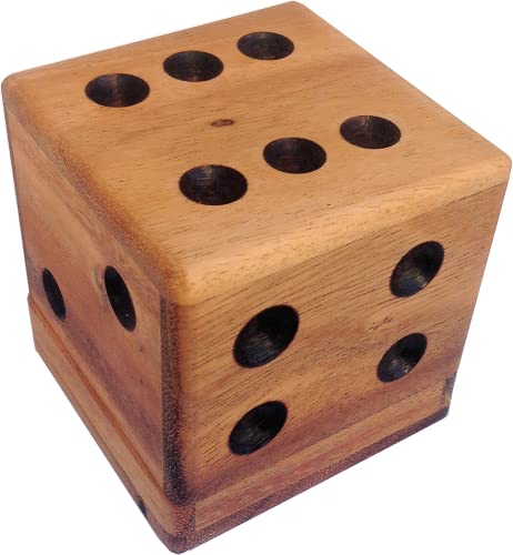 Logica Puzzles Art. Fünfundzwanzig - 3D-Knobelspiel aus Holz - Schwierigkeit 5/6 Unglaublich - Leonardo da Vinci Kollektion von LOGICA GIOCHI