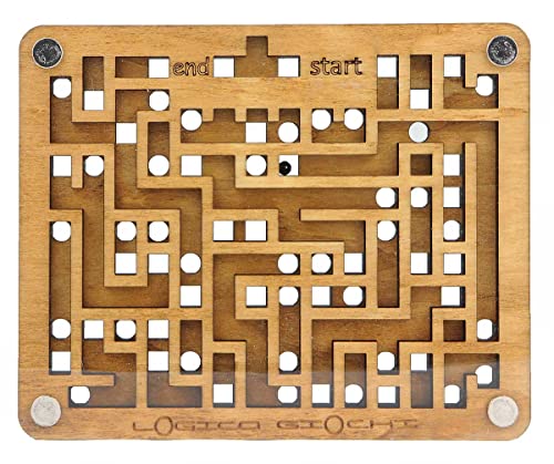 Logica Spiele Art. Das Labyrinth Von Cnosso - Labyrinth aus Holz - Schwierigkeitsgrad 5/6 Unglaublich - Serie Euclide Logica Spiele Art. Das Labyrinth Von Cnosso - Labyrinth aus Holz - Schwierigkeitsgrad 5/6 Unglaublich - Serie Euclide von LOGICA GIOCHI