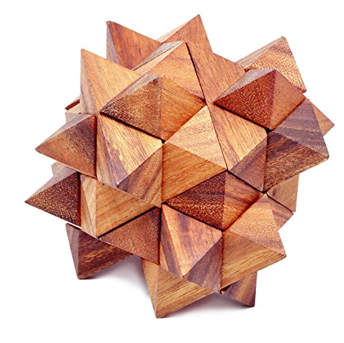 Logica Spiele Art. Duodecedro XL - 3D Denkspiel aus Edlem Holz - Schwierigkeit 4/6 Extrem - Knobelspiel - Geduldspiel - Leonardo da Vinci Kollektion Logica Spiele Art. Duodecedro XL - 3D Denkspiel aus Edlem Holz - Schwierigkeit 4/6 Extrem - Knobelspiel - Geduldspiel - Leonardo da Vinci Kollektion von LOGICA GIOCHI