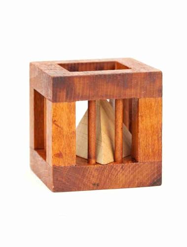 Logica Spiele Art. Effugium - 3D Denkspiel aus Holz - Schwierigkeit 2/6 Medium - Kollektion Leonardo da Vinci Logica Spiele Art. Effugium - 3D Denkspiel aus Holz - Schwierigkeit 2/6 Medium - Kollektion Leonardo da Vinci von LOGICA GIOCHI
