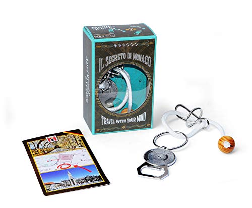 Logica Spiele Art. Geheimnis Von München - Metallpuzzle - Schwierigkeit 3/6 Schwer - Knobelspiel - Denkspiel - Cast Puzzle - Reisende Serie Logica Spiele Art. Geheimnis Von München - Metallpuzzle - Schwierigkeit 3/6 Schwer - Knobelspiel - Denkspiel - Cast Puzzle - Reisende Serie von LOGICA GIOCHI