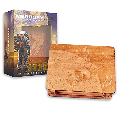 Logica Spiele Art. Merkur - Knobelspiel aus Holz - Geheimbox aus Holz - Schwierigkeitniveau 4/6 Extrem - Star Adventures Serie Logica Spiele Art. Merkur - Knobelspiel aus Holz - Geheimbox aus Holz - Schwierigkeitniveau 4/6 Extrem - Star Adventures Serie von LOGICA GIOCHI