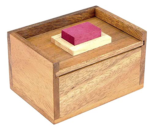 Logica Spiele Art. Verstecktes Rot - 2 Puzzle in 1 - Denkspiel aus Holz - Schwierigkeit 2/6 Mittel und 5/6 Unglaubich - Knobelspiel - Geduldspiel - Leonardo da Vinci Kollektion Logica Spiele Art. Verstecktes Rot - 2 Puzzle in 1 - Denkspiel aus Holz - Schwierigkeit 2/6 Mittel und 5/6 Unglaubich - Knobelspiel - Geduldspiel - Leonardo da Vinci Kollektion von LOGICA GIOCHI