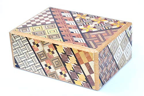 Logica Spiele Art. Yosegi Schrein 7 Schritten - Japanischer Geheimschachtel - Geschenkbox - Knobelspiel von LOGICA GIOCHI