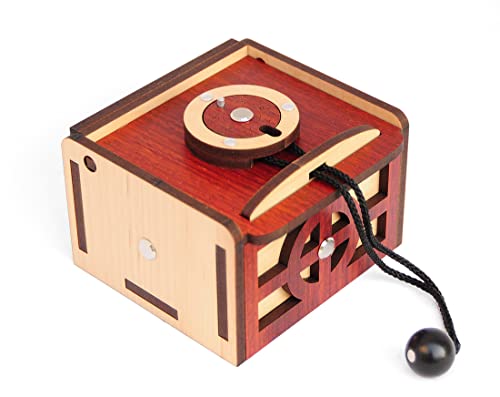 Loopy Box - Geheime Box aus Holz - Schwierigkeitsgrad 4/6 Extrem - Jean-Claude Constantin von LOGICA GIOCHI
