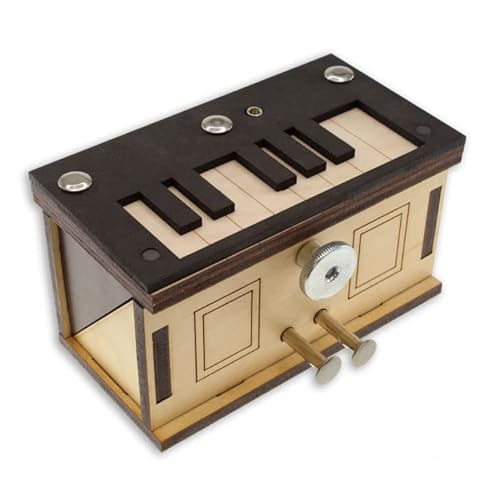 Piano Box - Geheimbox aus Holz - Schwierigkeitsgrad 4/6 Extreme - Puzzle von Jean-Claude Constantin von LOGICA GIOCHI