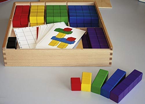Logo Lern-Spiel-Verlag Nikitin - Grundkasten / farbige Holzwürfel, 1 Spiegel, 2 Rasterbaupläne und 30 Vorlagen / für Kinder ab 3 Jahren Logo Lern-Spiel-Verlag Nikitin - Grundkasten / farbige Holzwürfel, 1 Spiegel, 2 Rasterbaupläne und 30 Vorlagen / für Kinder ab 3 Jahren von LOGO