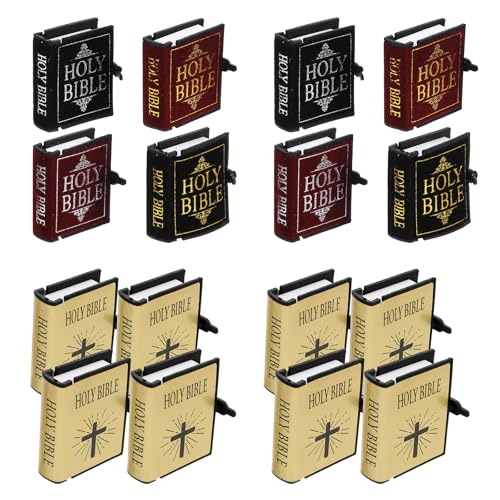 LOGOFUN Mini-Bibeltaschenbuch, Maßstab 1:12, Miniaturen, Puppenhaus-Bücher, kleine Bücher für Puppenhaus, Bücherregal, Bibliothek, Möbelzubehör, 24 Stück LOGOFUN Mini-Bibeltaschenbuch, Maßstab 1:12, Miniaturen, Puppenhaus-Bücher, kleine Bücher für Puppenhaus, Bücherregal, Bibliothek, Möbelzubehör, 24 Stück von LOGOFUN