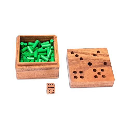6 Raus Gr. XL - für 2 bis 6 Spieler - Würfelspiel mit 40 Spielsteckern 6 Raus Gr. XL - für 2 bis 6 Spieler - Würfelspiel mit 40 Spielsteckern von LOGOPLAY