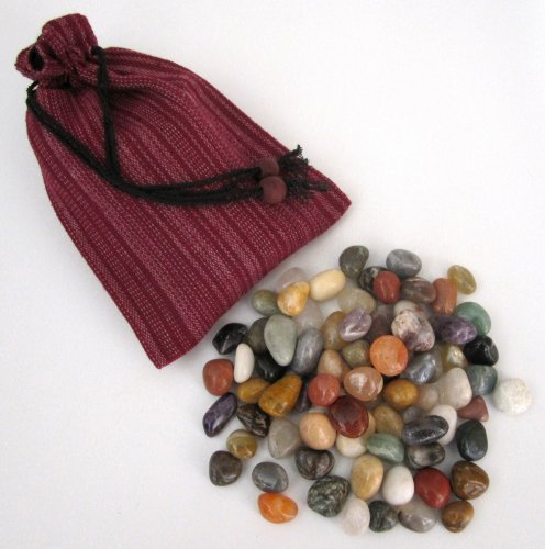 LOGOPLAY Edelsteine Set - Trommelsteine - 75 Stück - bunter Mix aus echten Edelsteinen- Größe ca. 10-20 mm LOGOPLAY Edelsteine Set - Trommelsteine - 75 Stück - bunter Mix aus echten Edelsteinen- Größe ca. 10-20 mm von LOGOPLAY
