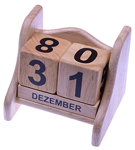 LOGOPLAY Ewiger Kalender Gr. L - Dauerkalender - aus edlem Hevea Holz LOGOPLAY Ewiger Kalender Gr. L - Dauerkalender - aus edlem Hevea Holz von LOGOPLAY