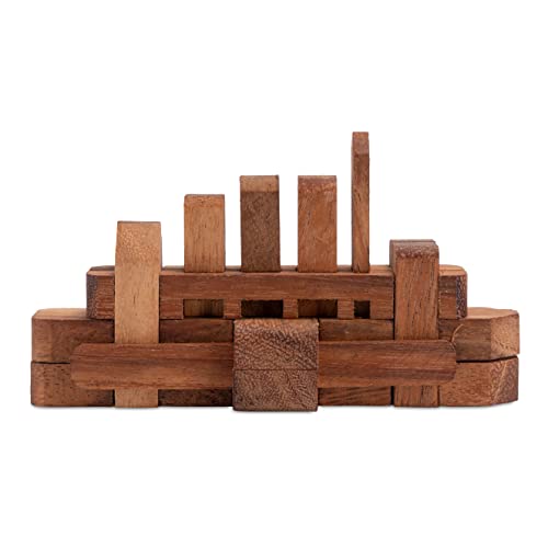 Schiff Gr. S - Ship - 3D Puzzle - Denkspiel - Knobelspiel - Geduldspiel - Logikspiel aus Holz von LOGOPLAY