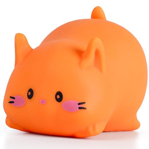 Weicher Knautschball Spielzeug, Orangefarbener Quetschball Stressball Kinder Und Erwachsene, Antistressball Erwachsene Squeeze Ball, Antistress Spielzeug Weicher Knautschball Spielzeug, Orangefarbener Quetschball Stressball Kinder Und Erwachsene, Antistressball Erwachsene Squeeze Ball, Antistress Spielzeug von LOHOM