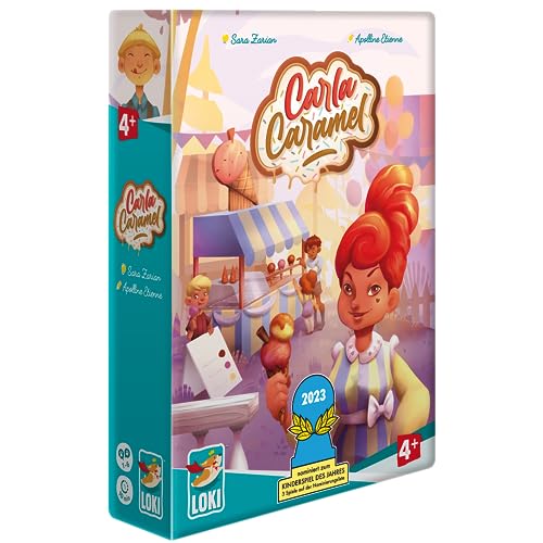 LOKI Carla Caramel Kinderspiel, für 1 bis 6 Spieler, Nominiert LOKI Carla Caramel Kinderspiel, für 1 bis 6 Spieler, Nominiert von LOKI