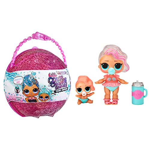 L.O.L. Surprise! Glitter Color Change Pearl Surprise - Puppe mit 6 Überraschungen - 1 Sammelpuppe & 1 Lil Sister - Inkl. Outfits, Accessoires & Sprudel-Muschel mit Schaum - Für Kinder ab 4 Jahren L.O.L. Surprise! Glitter Color Change Pearl Surprise - Puppe mit 6 Überraschungen - 1 Sammelpuppe & 1 Lil Sister - Inkl. Outfits, Accessoires & Sprudel-Muschel mit Schaum - Für Kinder ab 4 Jahren von LOL SURPRISE